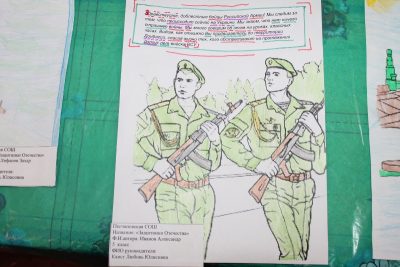 В единстве наша сила! - конкурс патриотического рисунка в Песчановском СДК